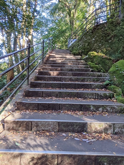 浄蓮の滝階段